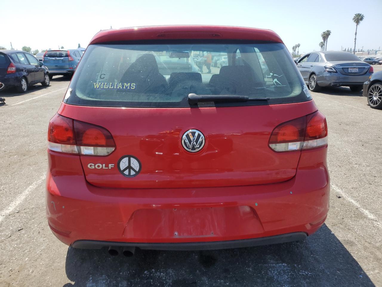 2012 Volkswagen Golf VIN: WVWAB7AJ5CW136236 Lot: 52098304