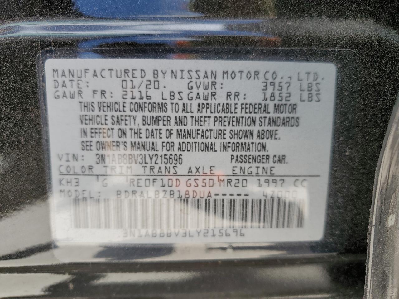 2020 Nissan Sentra - Image 12