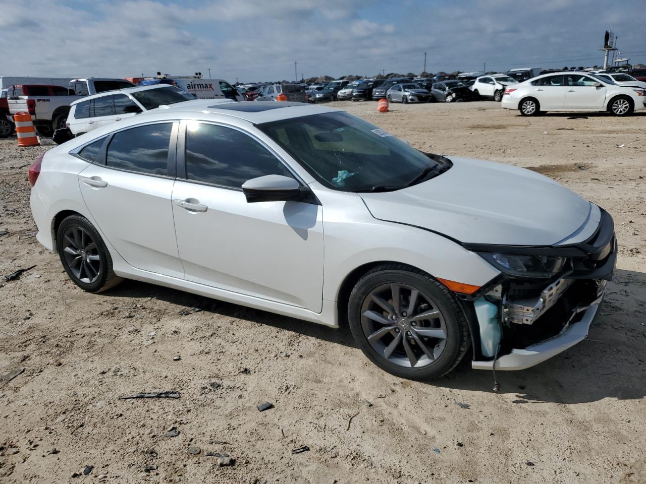 2019 Honda Civic Exl VIN: JHMFC1F76KX012822 Lot: 52033144