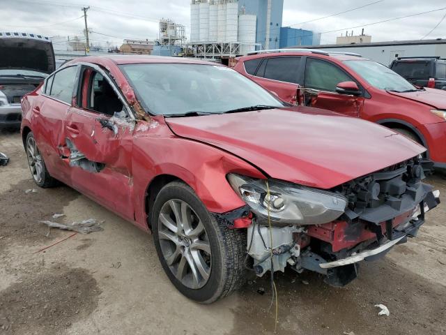 Седани MAZDA 6 2016 Червоний