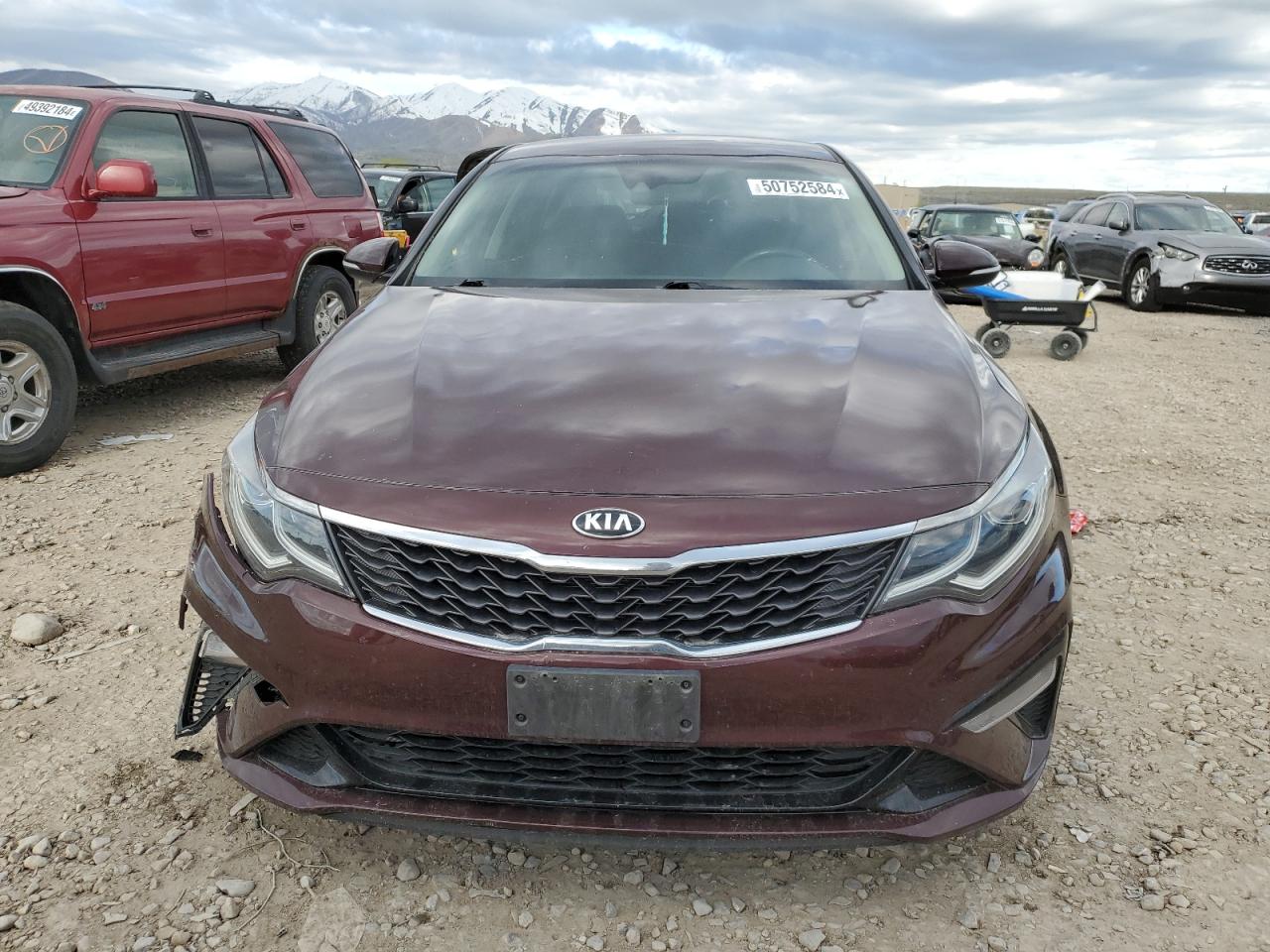 2019 Kia Optima Lx VIN: 5XXGT4L31KG354615 Lot: 50752584