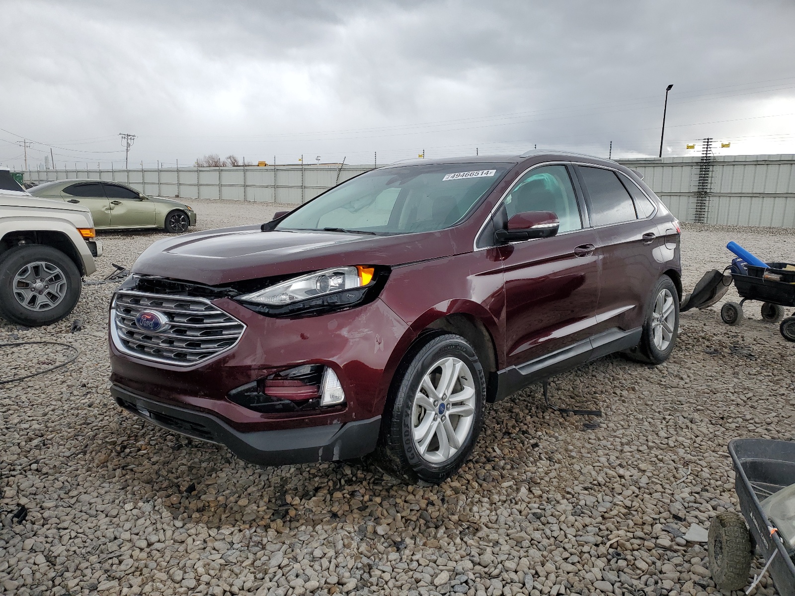 2020 Ford Edge Sel vin: 2FMPK3J92LBA57466