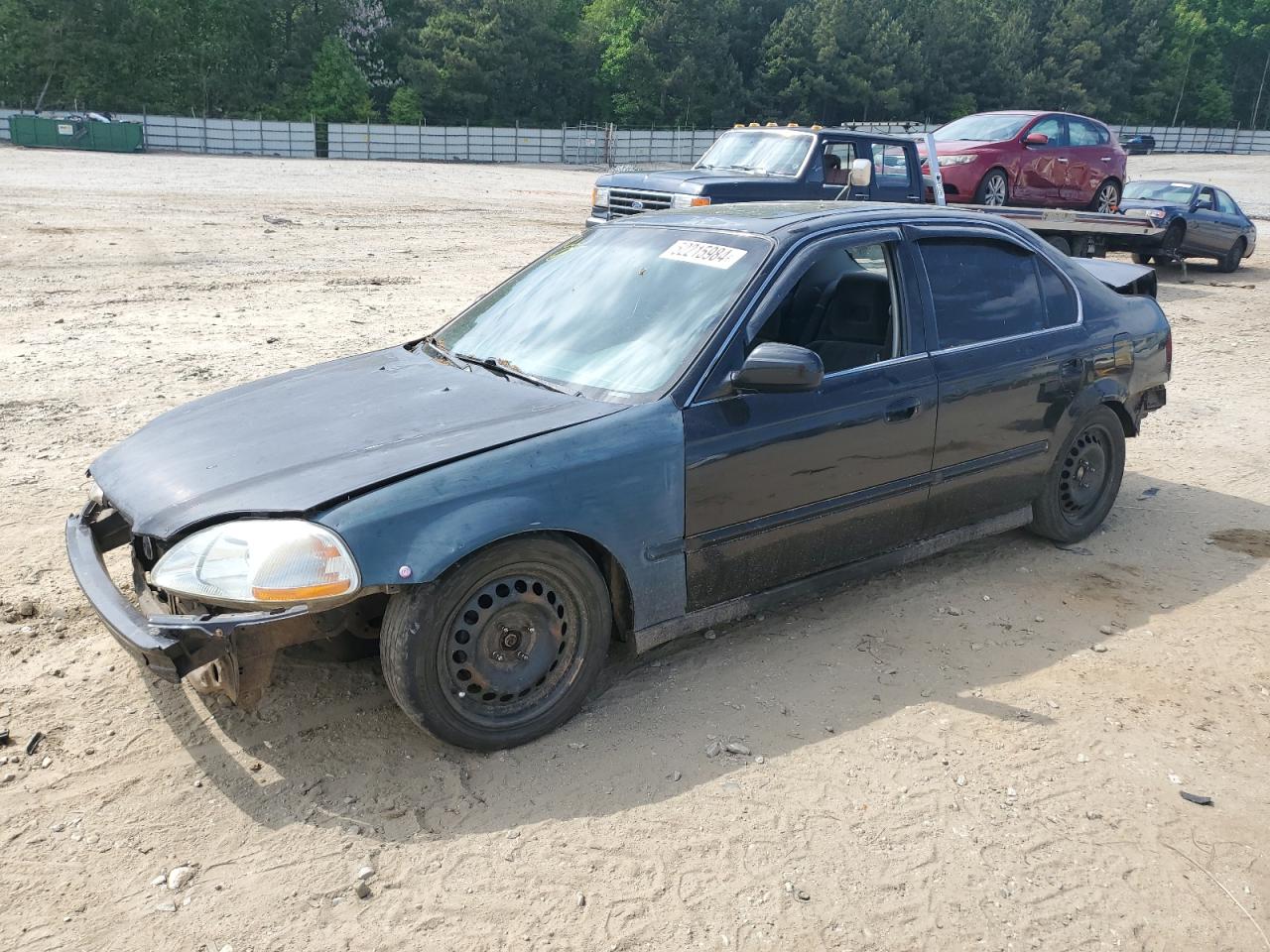 1998 Honda Civic Ex VIN: 2HGEJ8546WH624839 Lot: 71983804