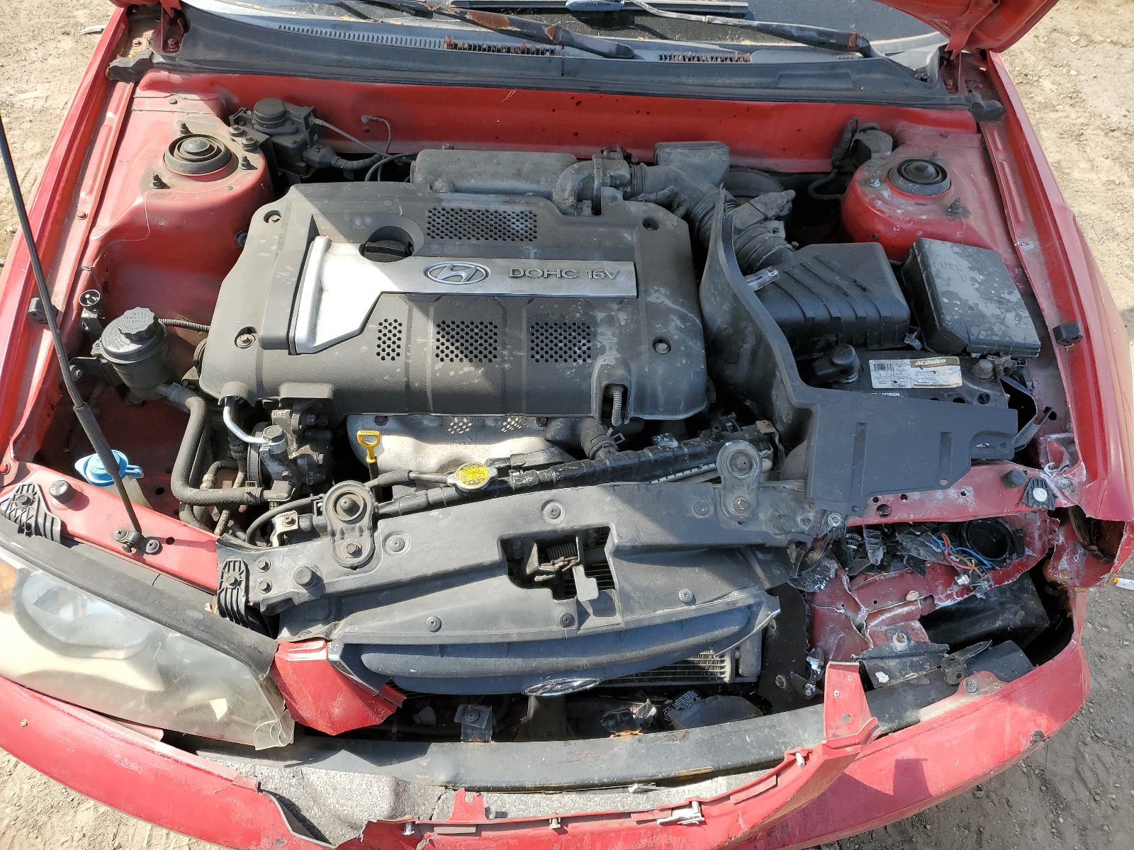 KMHDN46D94U828157 2004 Hyundai Elantra Gls