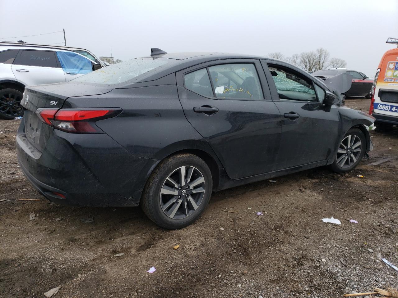 2021 Nissan Versa Sv VIN: 3N1CN8EV8ML876375 Lot: 50641964