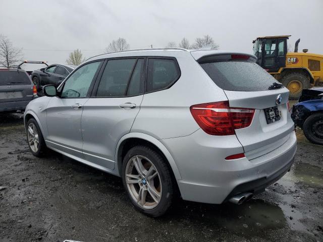  BMW X3 2014 Серебристый