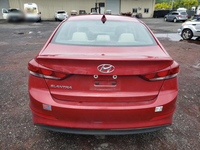  HYUNDAI ELANTRA 2017 Красный