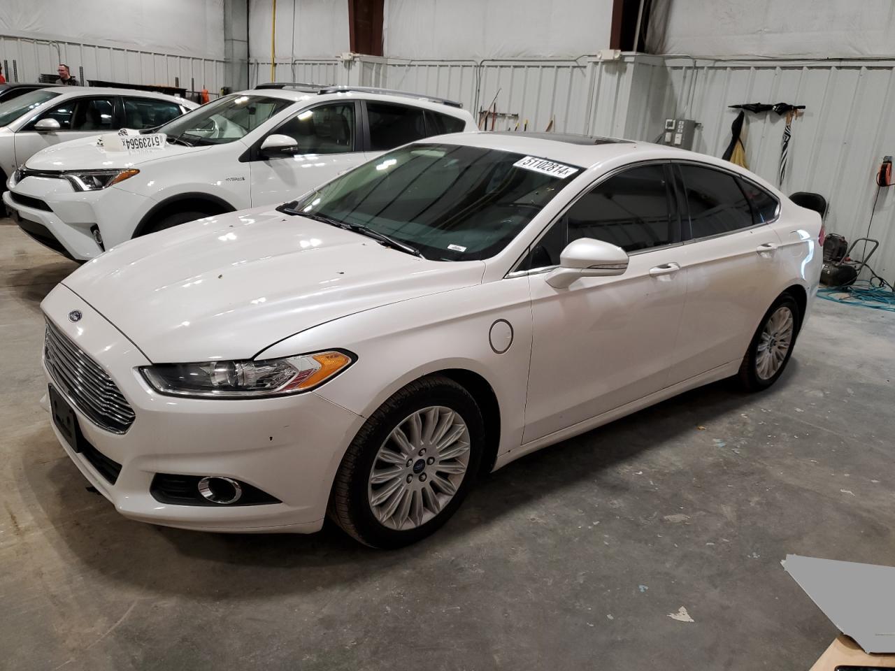 VIN 3FA6P0PU8ER140745 2014 FORD FUSION no.1