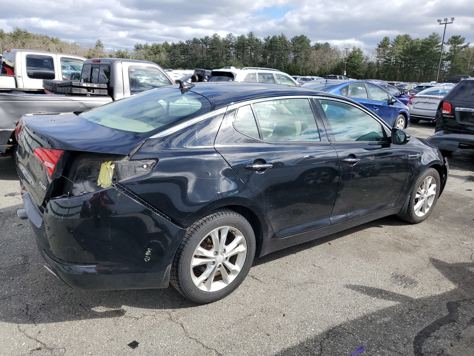 2013 Kia Optima Ex vin: 5XXGN4A73DG169176