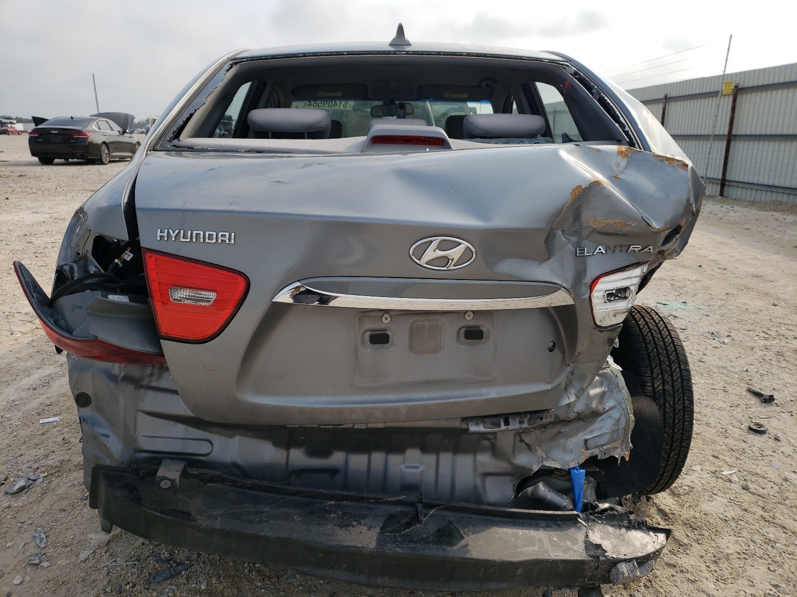 KMHDU4AD4AU131937 2010 Hyundai Elantra Blue