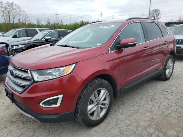  FORD EDGE 2016 Бордовый