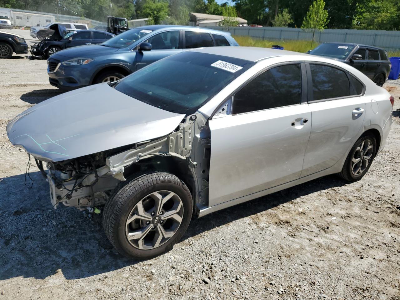 2019 Kia Forte Fe VIN: 3KPF24ADXKE081516 Lot: 51963704