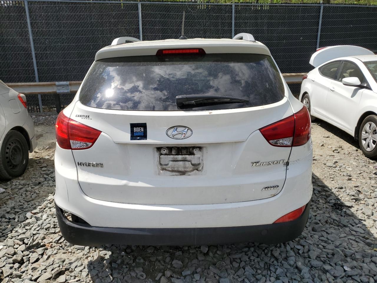 2013 Hyundai Tucson Gls VIN: KM8JUCAC5DU621781 Lot: 51216304