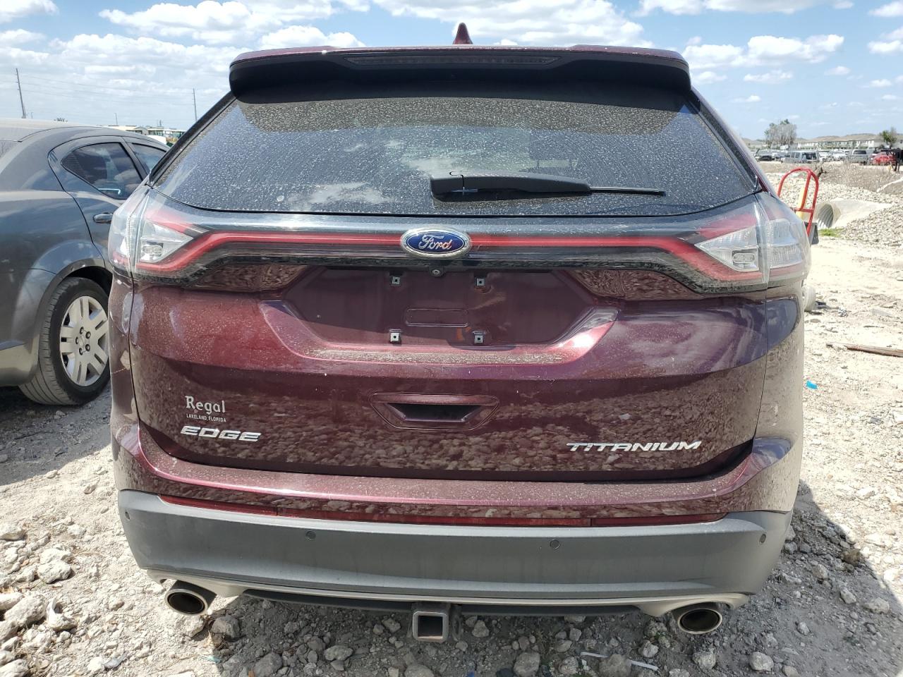 2017 Ford Edge Titanium VIN: 2FMPK3K87HBB25564 Lot: 52821624