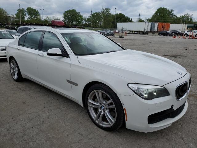  BMW 7 SERIES 2014 Белы