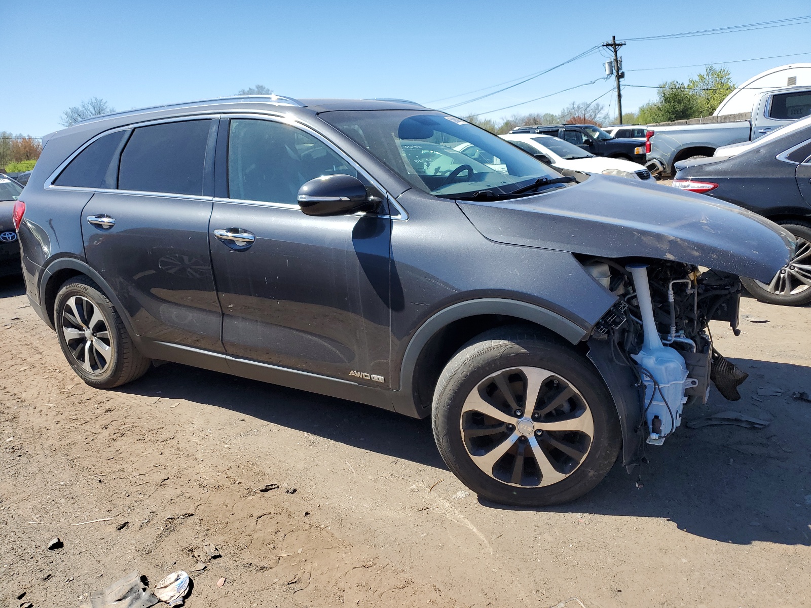 2016 Kia Sorento Ex vin: 5XYPHDA57GG135540