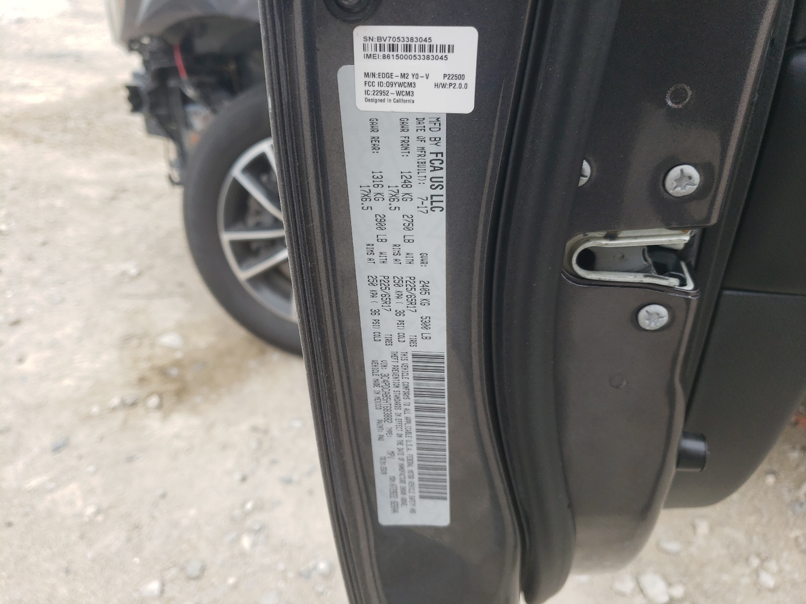 3C4PDCAB5HT683882 2017 Dodge Journey Se