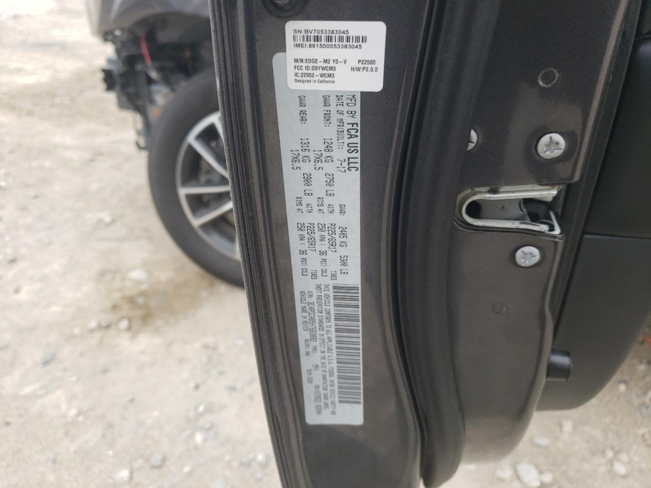 2017 Dodge Journey Se VIN: 3C4PDCAB5HT683882 Lot: 47746414