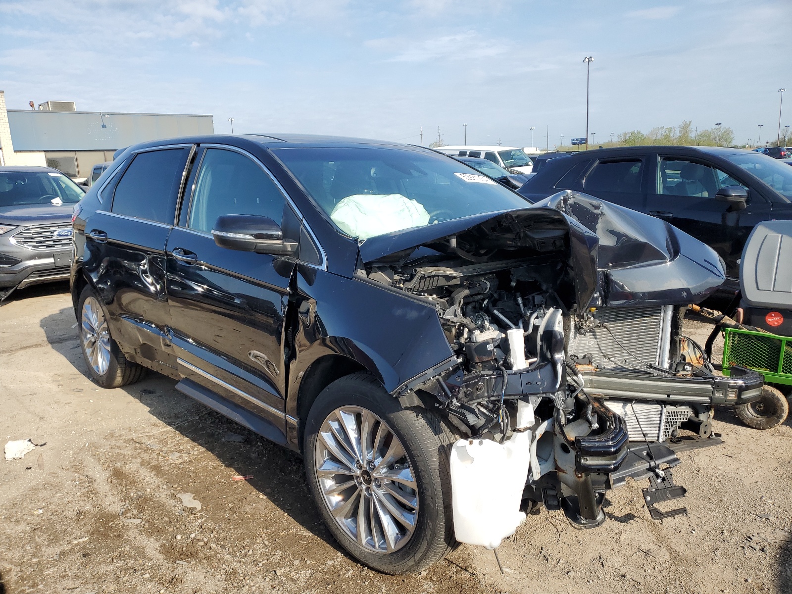 2020 Ford Edge Titanium vin: 2FMPK4K9XLBA74939