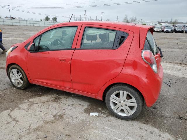 Hatchbacks CHEVROLET SPARK 2014 Czerwony
