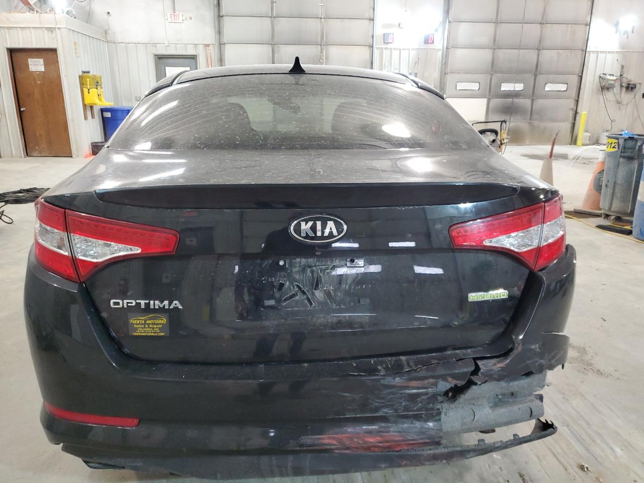 2013 Kia Optima Hybrid VIN: KNAGM4ADXD5061793 Lot: 50116464