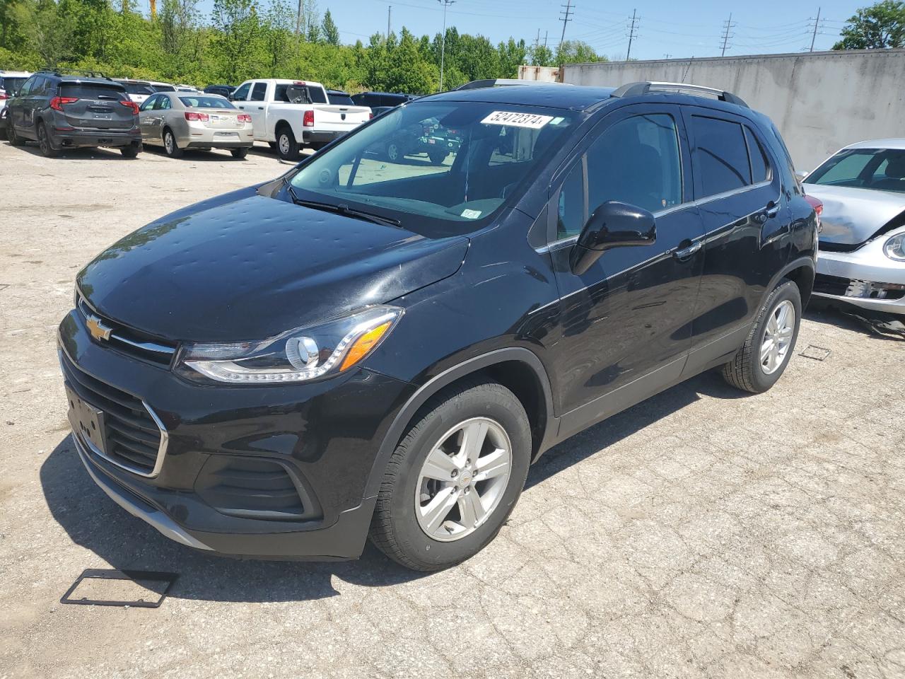 2020 Chevrolet Trax 1Lt VIN: KL7CJLSB4LB017271 Lot: 52472374