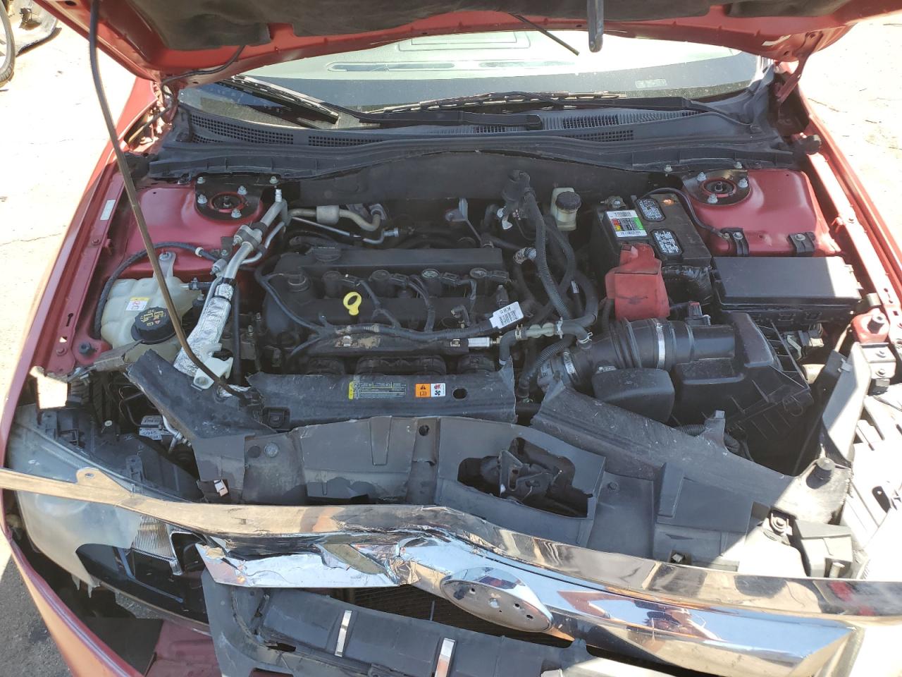 2010 Ford Fusion S VIN: 3FAHP0GA5AR317616 Lot: 50666194