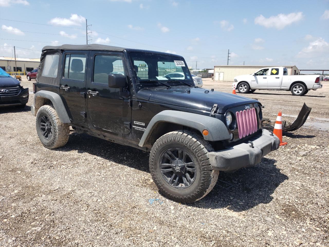 2015 Jeep Wrangler Unlimited Sport VIN: 1C4BJWDG8FL756862 Lot: 52383284