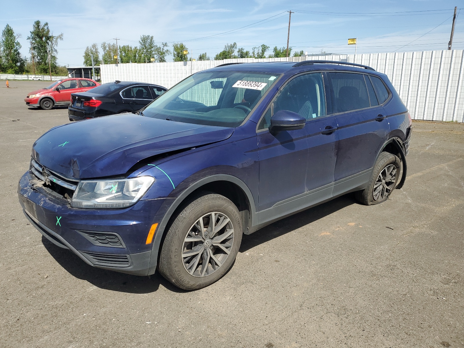 3VV0B7AX2MM061935 2021 Volkswagen Tiguan S