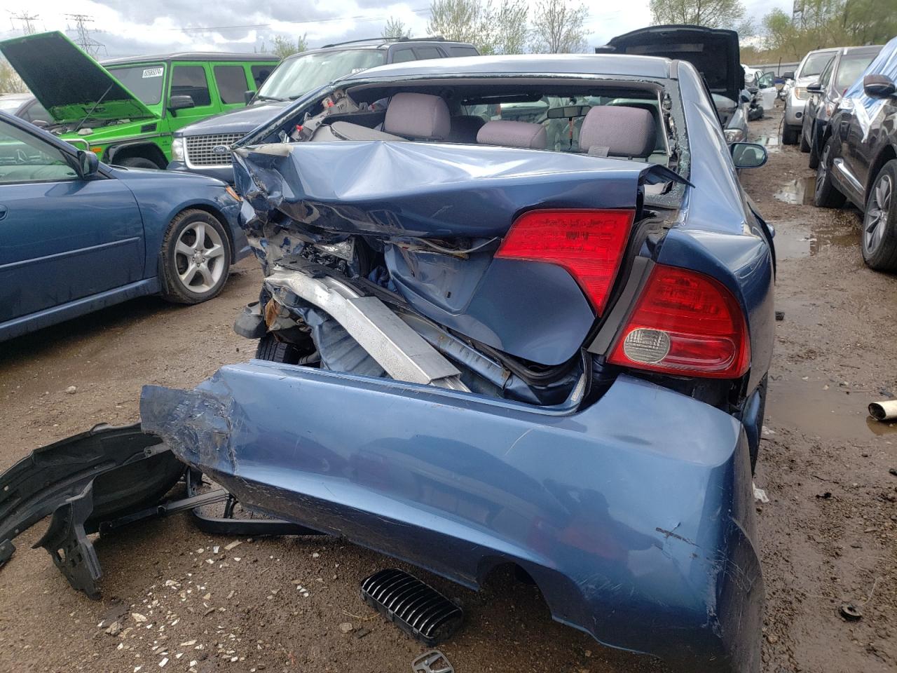 2008 Honda Civic Ex VIN: 1HGFA16818L068944 Lot: 52763854