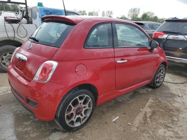  FIAT 500 2015 Красный