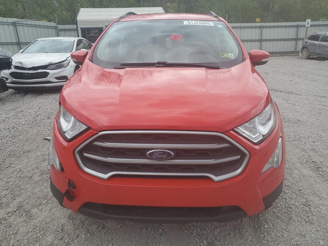 2021 Ford Ecosport Se VIN: MAJ3S2GEXMC448261 Lot: 51329984