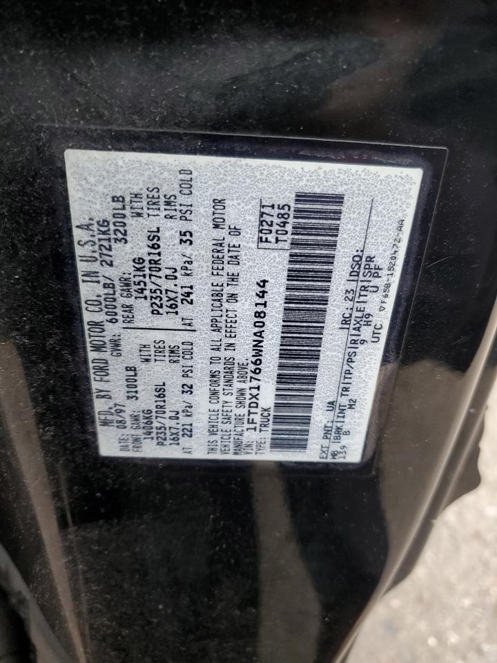 1FTDX1766WNA08144 1998 Ford F150