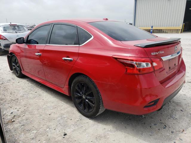  NISSAN SENTRA 2017 Красный
