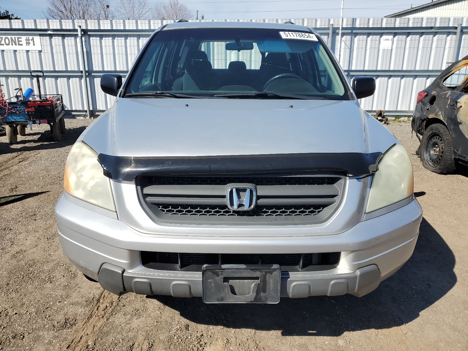 2HKYF18145H000226 2005 Honda Pilot Lx