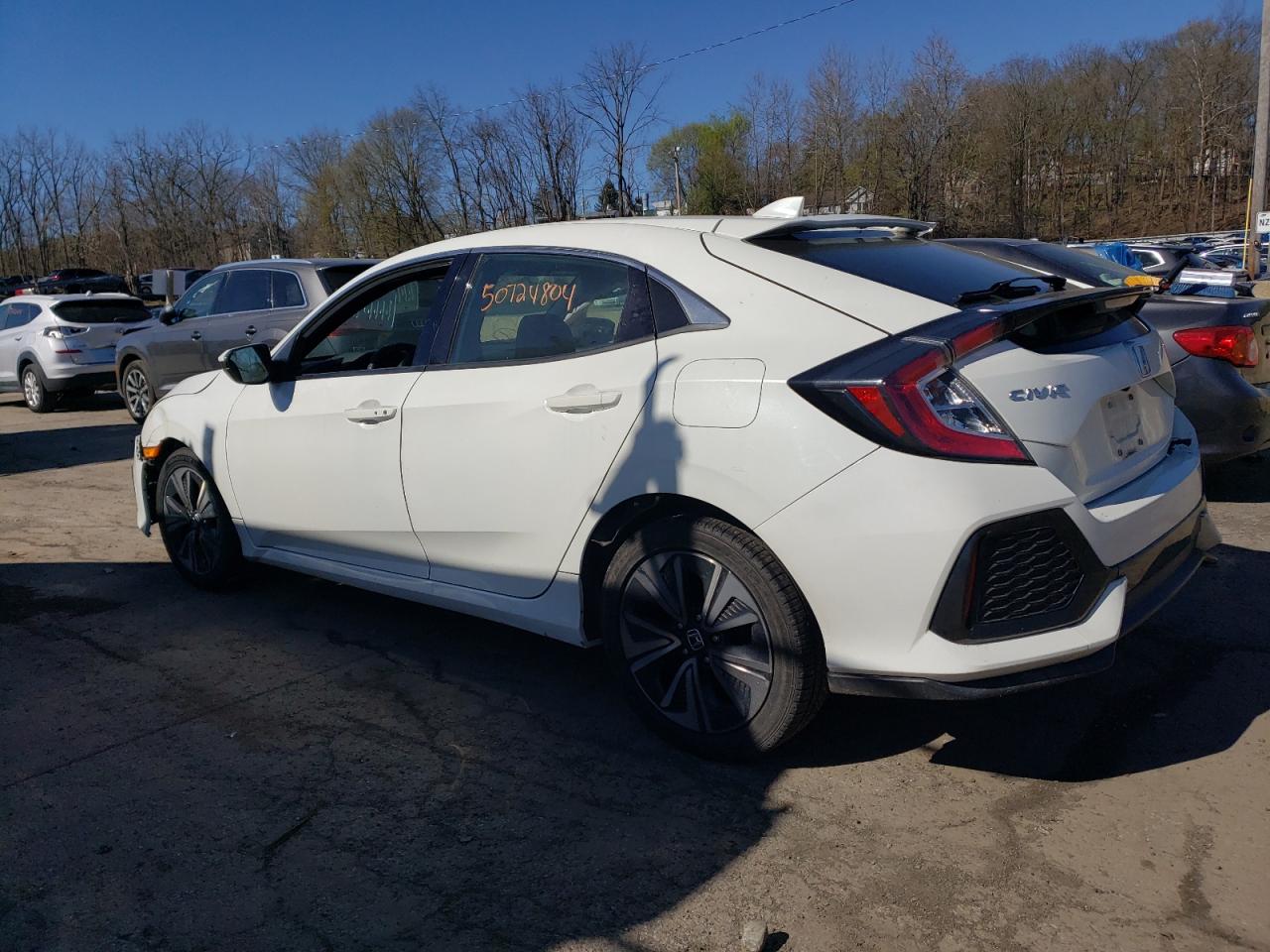 2017 Honda Civic Ex VIN: SHHFK7H51HU400397 Lot: 50724804