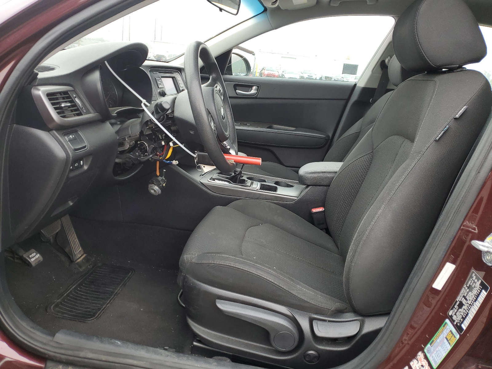 5XXGT4L34HG173811 2017 Kia Optima Lx