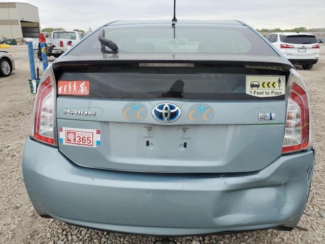  TOYOTA PRIUS 2012 Синий