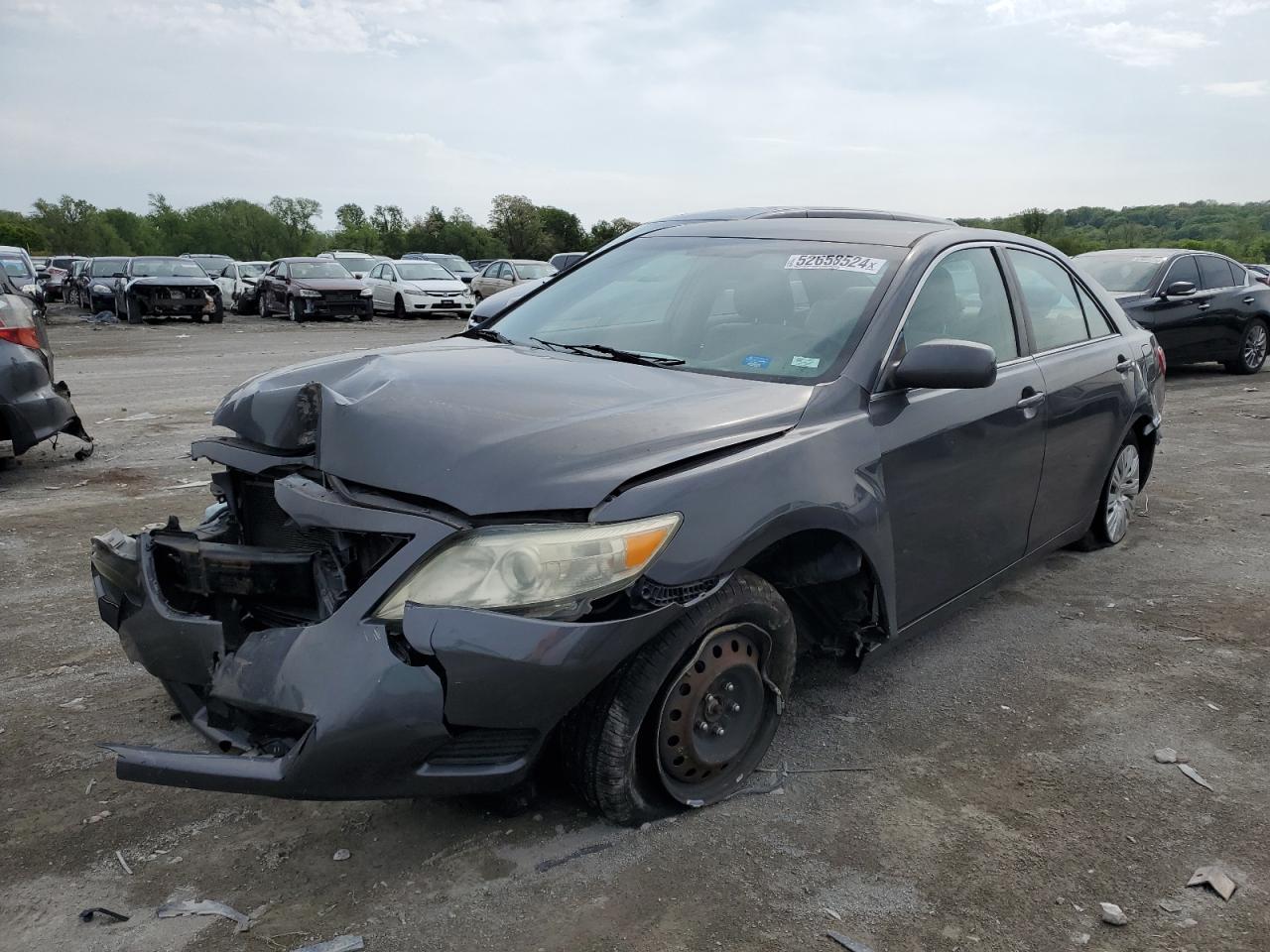 2011 Toyota Camry Base grey null gas 4T1BF3EK2BU142330 photo #1