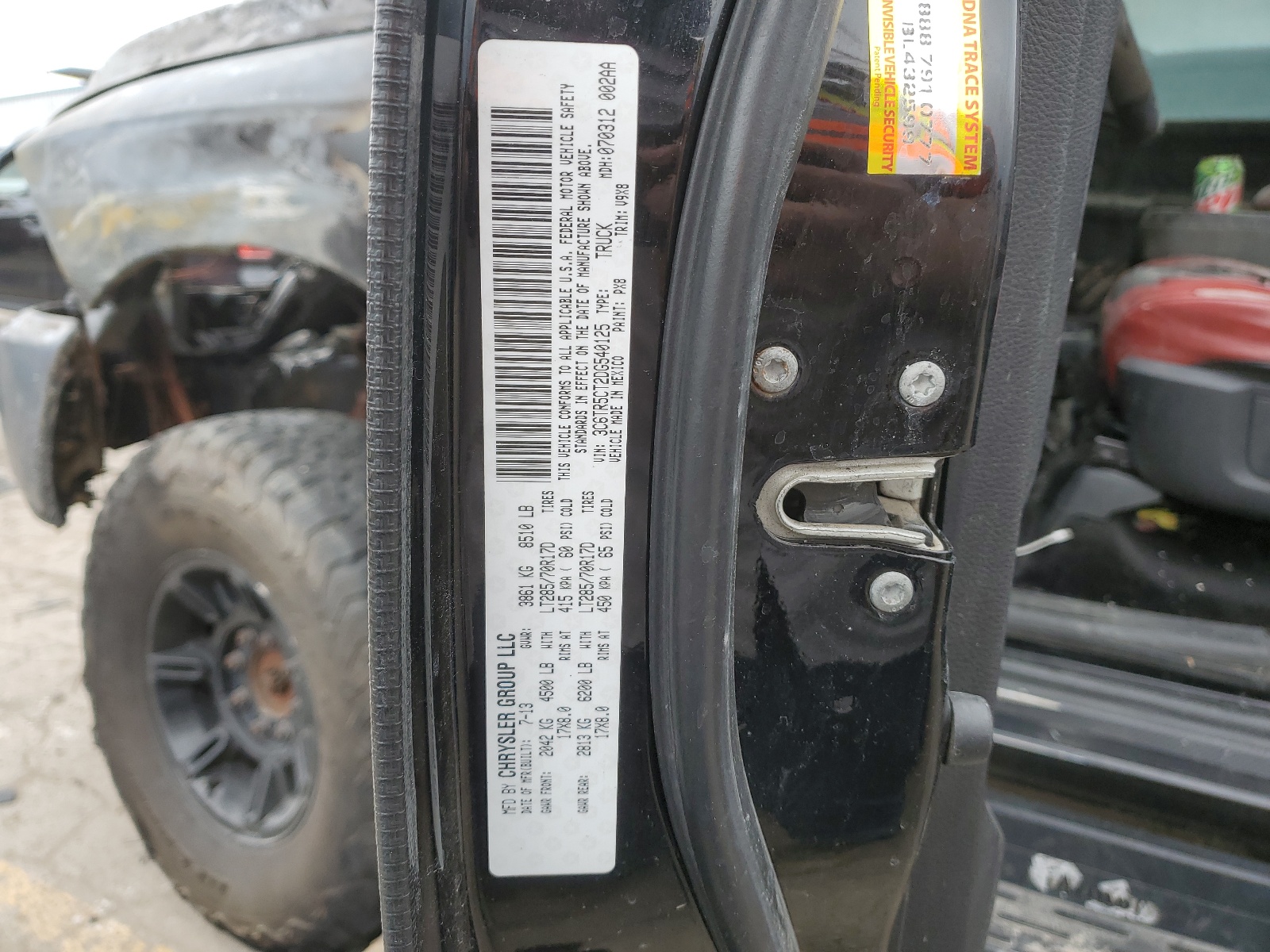 3C6TR5CT2DG540125 2013 Ram 2500 St