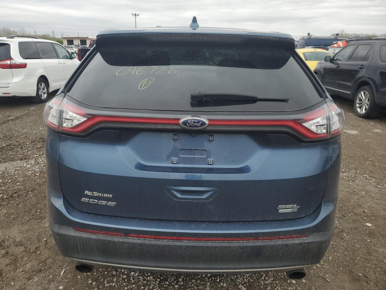 2018 Ford Edge Sel VIN: 2FMPK4J91JBC46726 Lot: 50279164