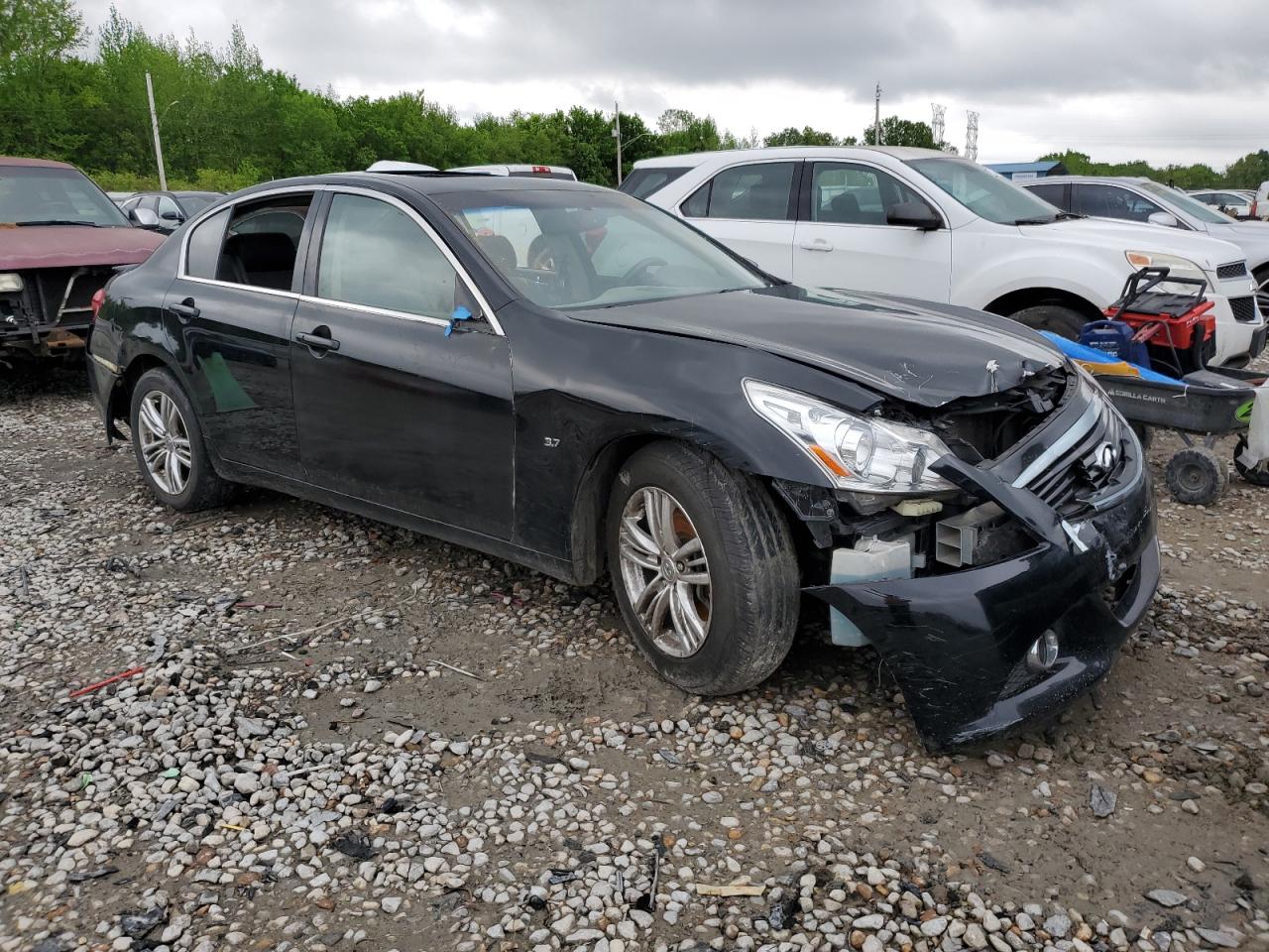 2015 Infiniti Q40 VIN: JN1CV6AR1FM522705 Lot: 51336984