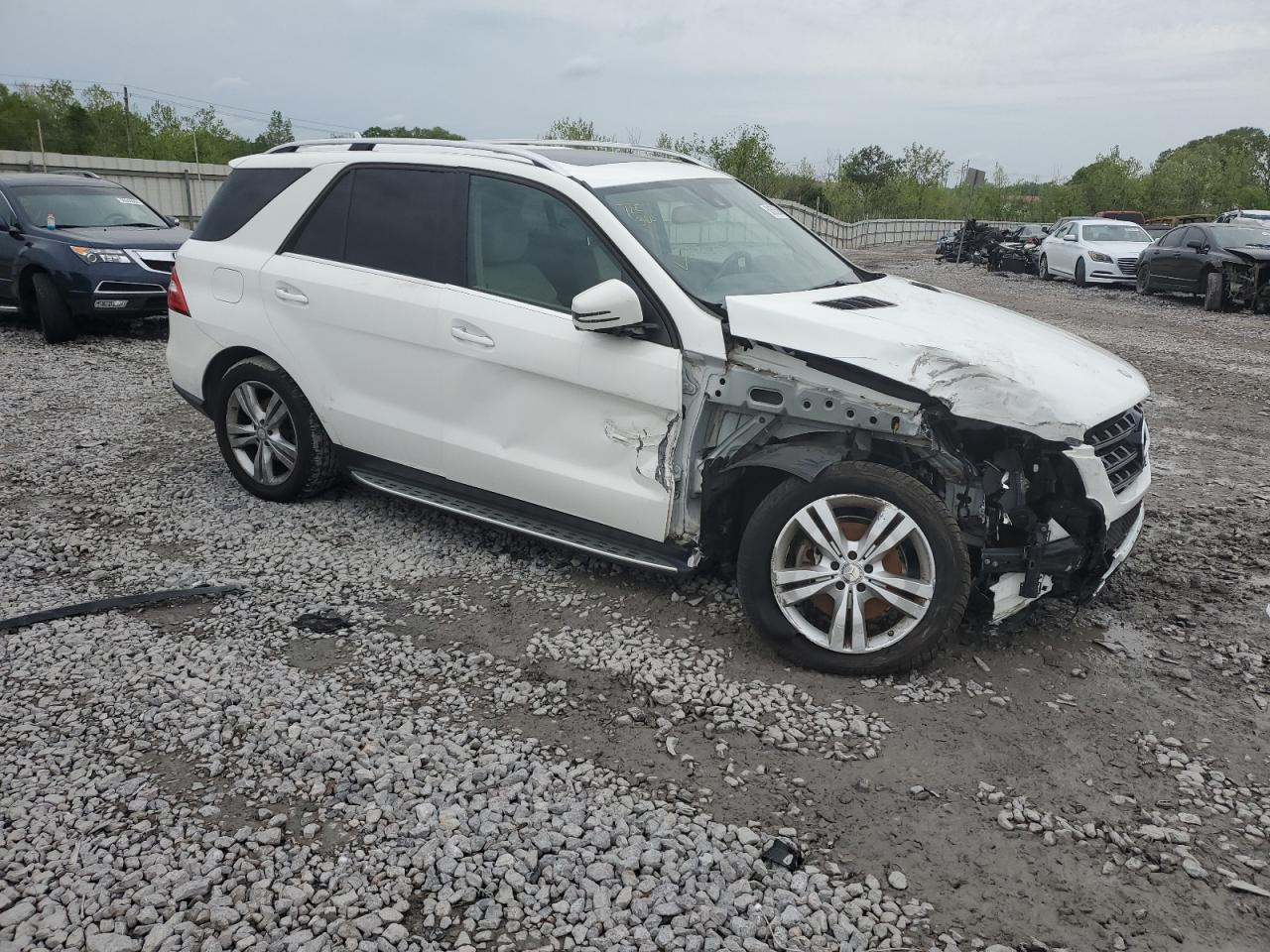 2015 Mercedes-Benz Ml 350 4Matic VIN: 4JGDA5HB7FA441527 Lot: 50505864