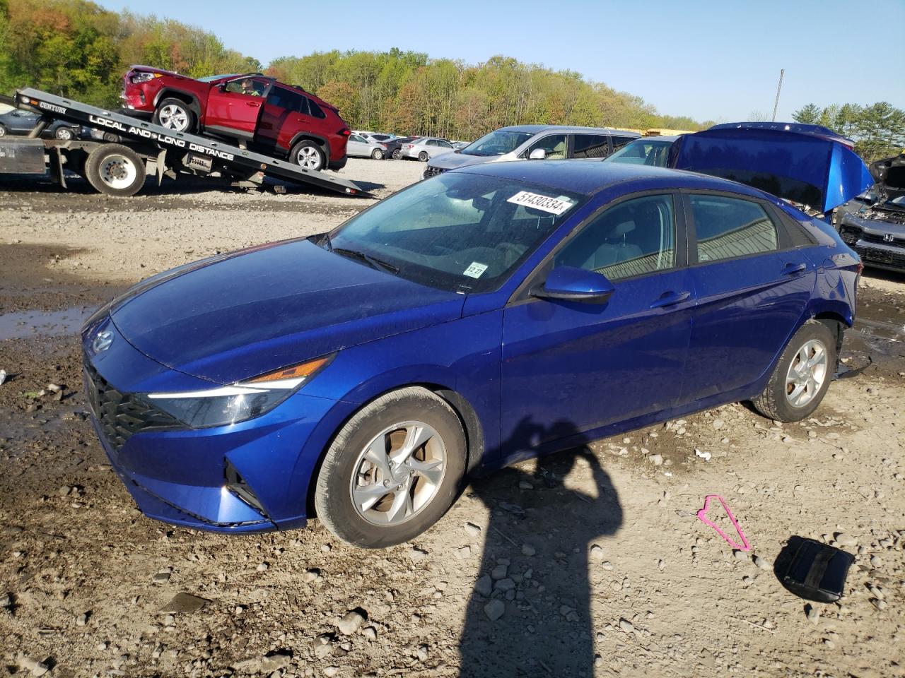 KMHLL4AG9NU359608 2022 Hyundai Elantra Se