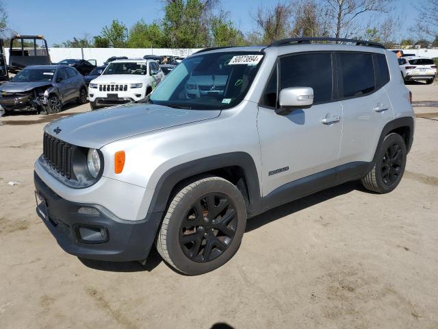  JEEP RENEGADE 2017 Серебристый