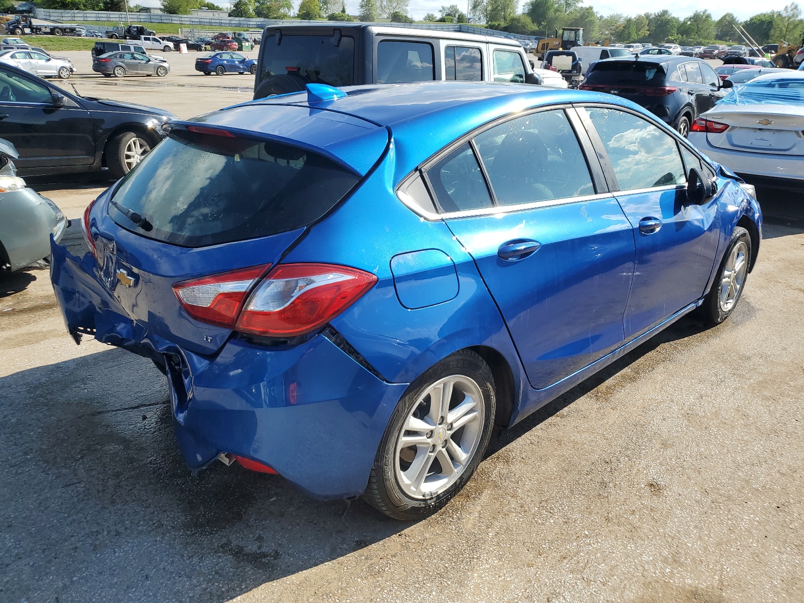 2018 Chevrolet Cruze Lt vin: 3G1BE6SM7JS593114