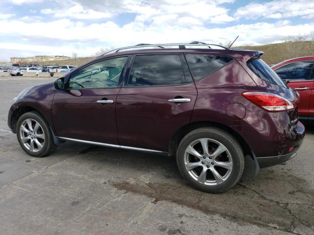  NISSAN MURANO 2013 Бордовый