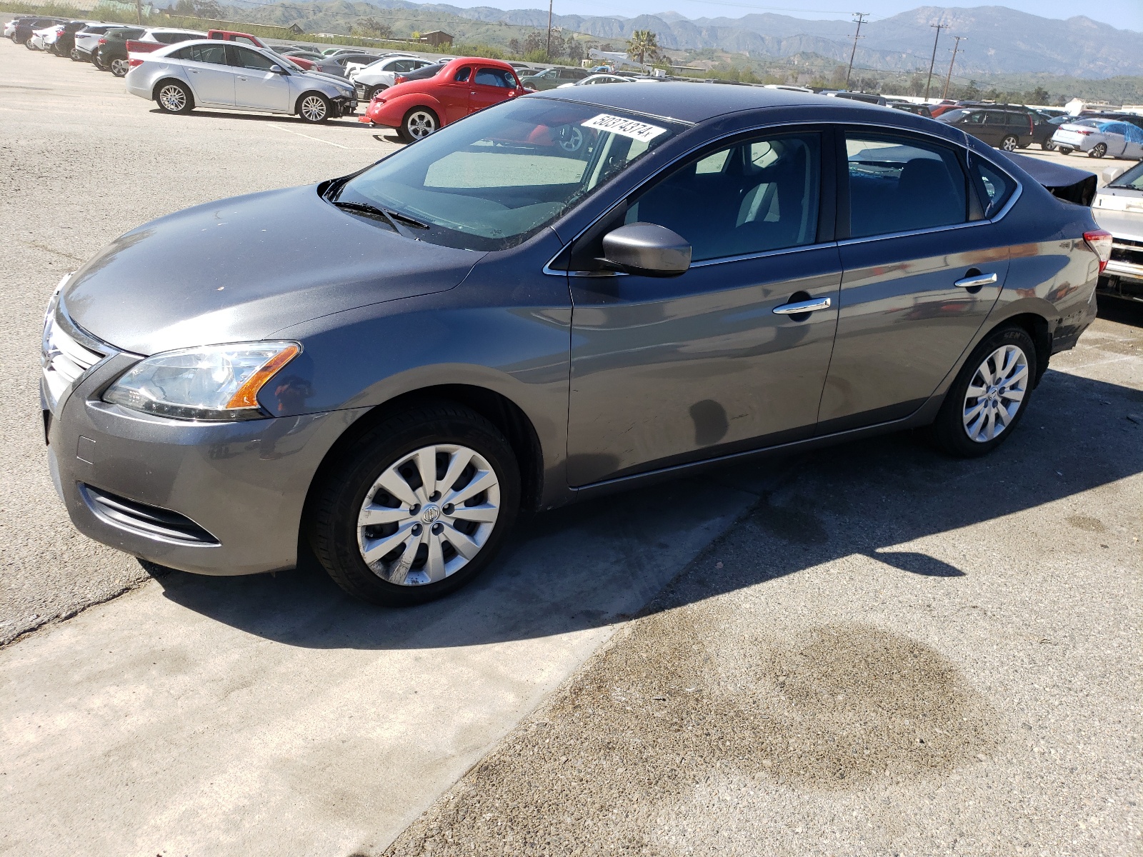 2015 Nissan Sentra S vin: 3N1AB7AP2FL651115