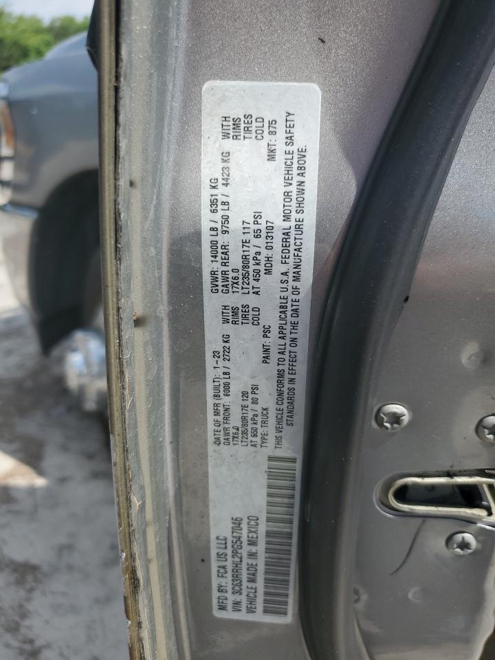 2023 Ram 3500 Big Horn VIN: 3C63RRHL2PG547046 Lot: 51819934