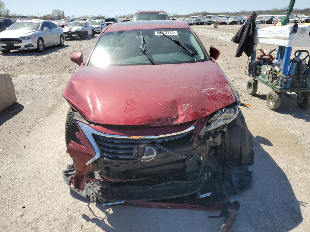 2017 Lexus Es 350 VIN: 58ABK1GG6HU076651 Lot: 50202724